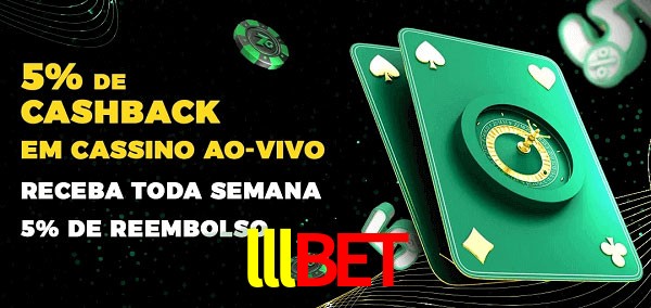 Promoções do cassino ao Vivo lllbet